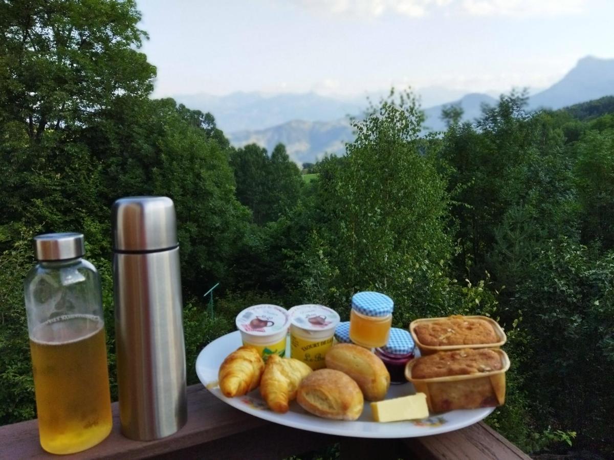 Gites Chalet Grand Cerf Montclar-Ubaye エクステリア 写真