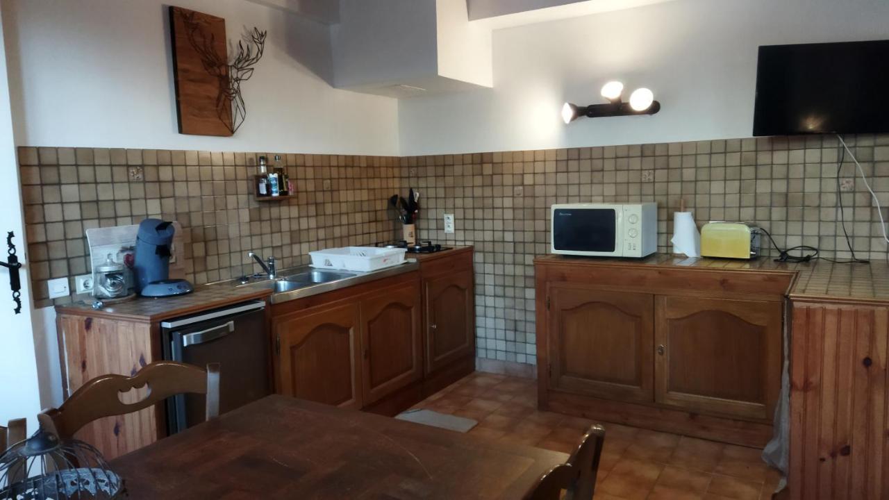 Gites Chalet Grand Cerf Montclar-Ubaye エクステリア 写真
